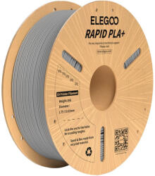 ELEGOO Rapid PLA+ filament (szürke) (50.203.0116) - scom