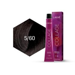LAKMÉ COSMETICS Vopsea de par permanenta 5/60 castaniu maro deschis 60ml (8429421256018)