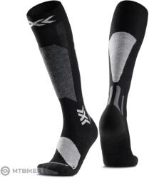 X-BIONIC Ski Discover OTC térdzokni, x fekete/világosszürke (EU 42-44)