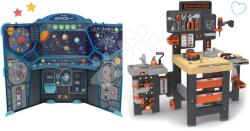 Smoby Set masă de lucru cu trei părți Black&Decker Mega Center și joc educativ Smoby despre spațiu și planete Space Center (SM360726-7) Set bricolaj copii