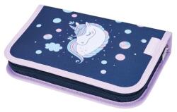 Herlitz Penar echipat 31 piese Herlitz, 2 clape, dimensiune 14 x 20.3 x 3.5 cm, motiv Unicorn Dreams (50049165) Penar