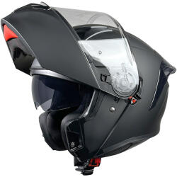 Pilot Zero SV Negru mat Cască Moto Flip-Up ECE 22.06 1700gr cu Sunvisor PIL000KRA146 (PIL000KRA146)