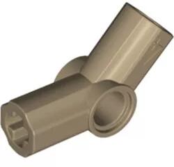 LEGO® 32192c69 - LEGO sötét krémszínű technic csatlakozó 135° (32192c69)