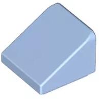 LEGO® 54200c105 - LEGO élénk világoskék lap 1 x 1 x 2/3 méretű, lejtő (54200c105)