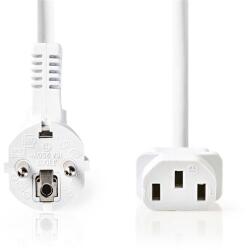 Nedis CEGL10000WT20 cablu de alimentare IEC-320-C13, 3 x 0, 75 mm lungime 2m, alb (CEGL10000WT20)