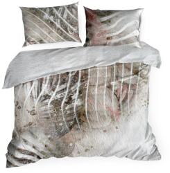 Eurofirany Eva Minge Szatén Ágyneműgarnitúra - 220x200 cm - Szürke/Bézs
