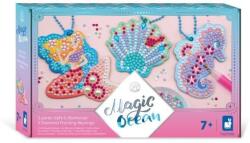 Janod Atelier Midi Set creativ Imagini sclipitoare cu cristale Ocean magic (J07793)