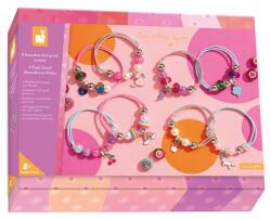 Janod Atelier Set creativ Confectionare de bijuterii - bratari Feel good (J09133)