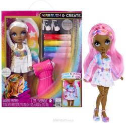 MGA Entertainment Rainbow High Air Brush păpușă - ochi gri (543367-EUC) Papusa