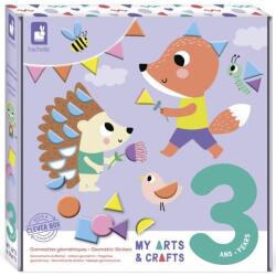 Janod My arts&crafts Forme geometrice de la 3 ani (J07740)