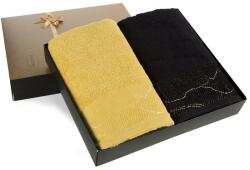 Eurofirany Acélmustáros Törölköző Készlet - 2 db, Díszdobozban