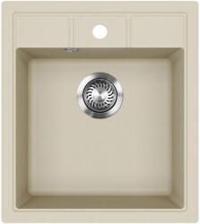 Evido Easy 45 egymedencés gránit mosogató, 515 x 460 mm, bézs - 442126 (442126)