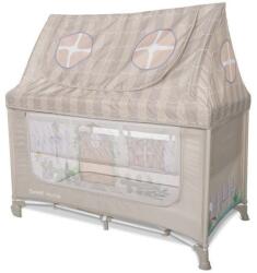 Lorelli Sweet Home 2, multifunkciós utazóágy tetővel - Beige (10080652507)