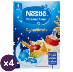 Nestlé Pizsama Hami UHT gyümölcsös folyékony gabonás bébiétel 6 hó+ (4x400 ml)