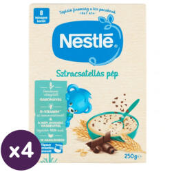 Nestlé Sztracsatellás/Stracciatellás pép bifidusszal 8 hó+ (4x250 g)