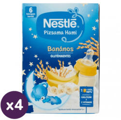 Nestlé Pizsama Hami UHT gluténmentes banános folyékony gabonás bébiétel 6 hó+ (4x400 ml)