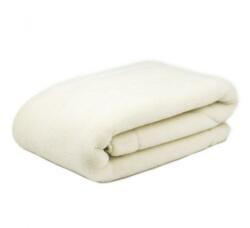  Merinó gyapjú takaró 220x200 Alaska krém natúr Rehabilitációs és melegítő termékek