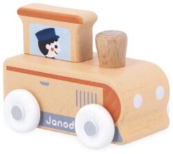 Janod Cross roads Fa jármű tolható Mozdony (J05944)