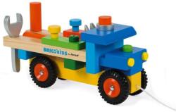 Janod BricoKids Kamion szerszámokkal 17 db (J05022)