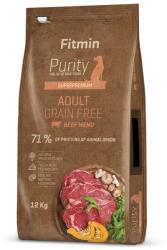 Fitmin Purity Adult Beef Grain Free 12 kg + Fitmin Purity lazacolaj GRÁTISZ