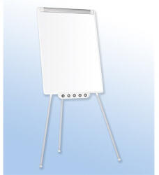 Bi-Office Flipchart tábla Bi-Office 70x100 cm 3 lábas, 5 db-os táblamarker tartóval (EA23060431) - kreativjatek