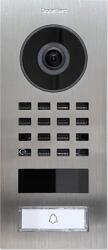 DoorBird D1101V Unterputz IP videó kaputelefon WLAN, LAN Külső egység nemesacél V4A (kefélt) (423866799) (423866799)