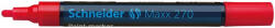 Schneider Lakkmarker, 1-3 mm, SCHNEIDER "Maxx 270", piros (127002) - kreativjatek