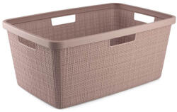 CURVER Cos de rufe Curver Jute 46L roz