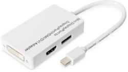 ASSMANN Assmann DB-340509-002-W Mini DisplayPort apa - DisplayPort/HDMI/DVI anya Adapter (DB-340509-002-W) (DB-340509-002-W)
