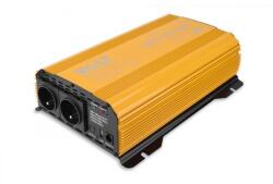 VOLT Polska Volt Polska SINUS PLUS 1500 Autós Inverter lakóautókhoz 12V-ról 230V-ra (feszültség növelő) 1000W/1500W Tiszta szinuszhullám + távirányító (VP-3SIR150012)