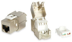 EQUIP Keystone - 767213 (Cat6, árnyékolt, tool-free) 8db/csomag (767213)