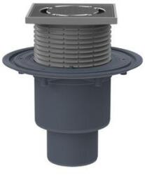 HL HL310Prblue padlóösszefolyó DN50/75/110 függőleges kimenettel, szigetelő karimával, "Primus blue" bűzzárral (HL310Prblue)