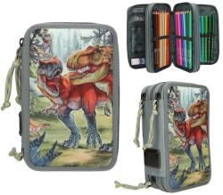 TOPModel Dino World 3 Emeletes Töltött Tolltartó T-Rex (T13277)