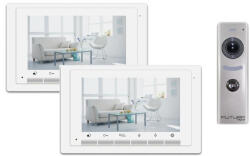 Futura Digital 2 beltéris érintőgombos videó kaputelefon szett 7 col beltéri, KESKENY kültéri. FUTURA VDK1726/616C (VDK-1726/616C)