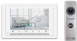 Futura Digital Érintőgombos videó kaputelefon szett 7 col beltéri, KESKENY kültéri. FUTURA VDK-1716/616C (VDK-1716)