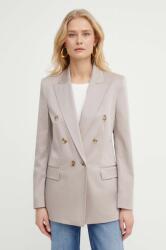 BOSS zakó bézs, sima, kétsoros gombolású, 50511958 - bézs 36