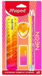 Maped Írószer készlet, 5 darabos, MAPED "Neon (IMA981883)