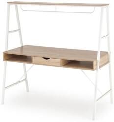 Halmar Íróasztal B48, tölgy sonoma/fehér