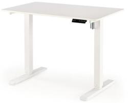 Halmar Állítható magasságú asztal B53 fehér, fehér talpazattal