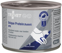 TROVET Unique Protein Rabbit UPR nyúlhús 200g - pegazusallatpatika