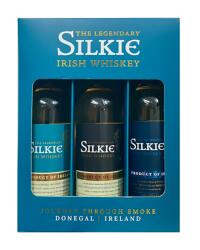  The Legendary Silkie Irish Whisky Mini Trio 3×0, 05L 46% - mindenamibar