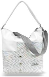  Zellia Női Válltáska Zlb232 Fehér - Holo - (23523005)