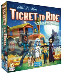 Gémklub Ticket to Ride: Szellemvonat társasjáték - cinkeltkocka