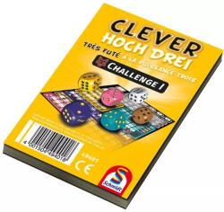 Schmidt Spiele Clever hoch Drei Challenge Block pontozófüzet