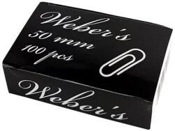 Weber s Gemkapocs WEBER`S 50mm nikkel 100 darabos (83ZPC50)