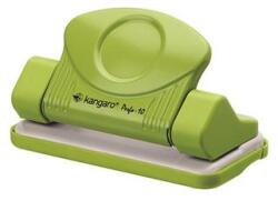 Kangaro Lyukasztó KANGARO Perfo-10 2 lyukú fém 10 lap világoszöld (C202220) - robbitairodaszer