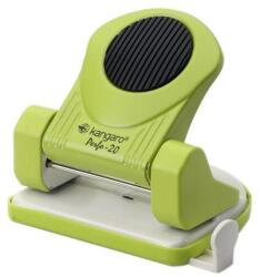 Kangaro Lyukasztó KANGARO Perfo-20 2 lyukú világoszöld (C202237) - robbitairodaszer