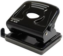 Optima Lyukasztó OPTIMA H-30 2 lyukú fém 30 lap fekete (22162) - robbitairodaszer