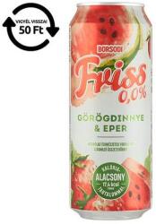 Borsodi Alkoholmentes sör BORSODI Friss dinnye-eper 0, 0% 500 ml DRS (C68954)