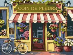 Ideyka Festés számok szerint - Virágsarok art_selena_ua 30 x 40 cm